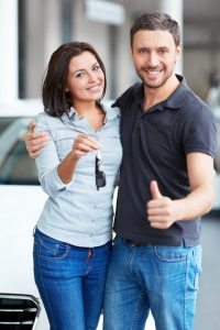 car buying couple