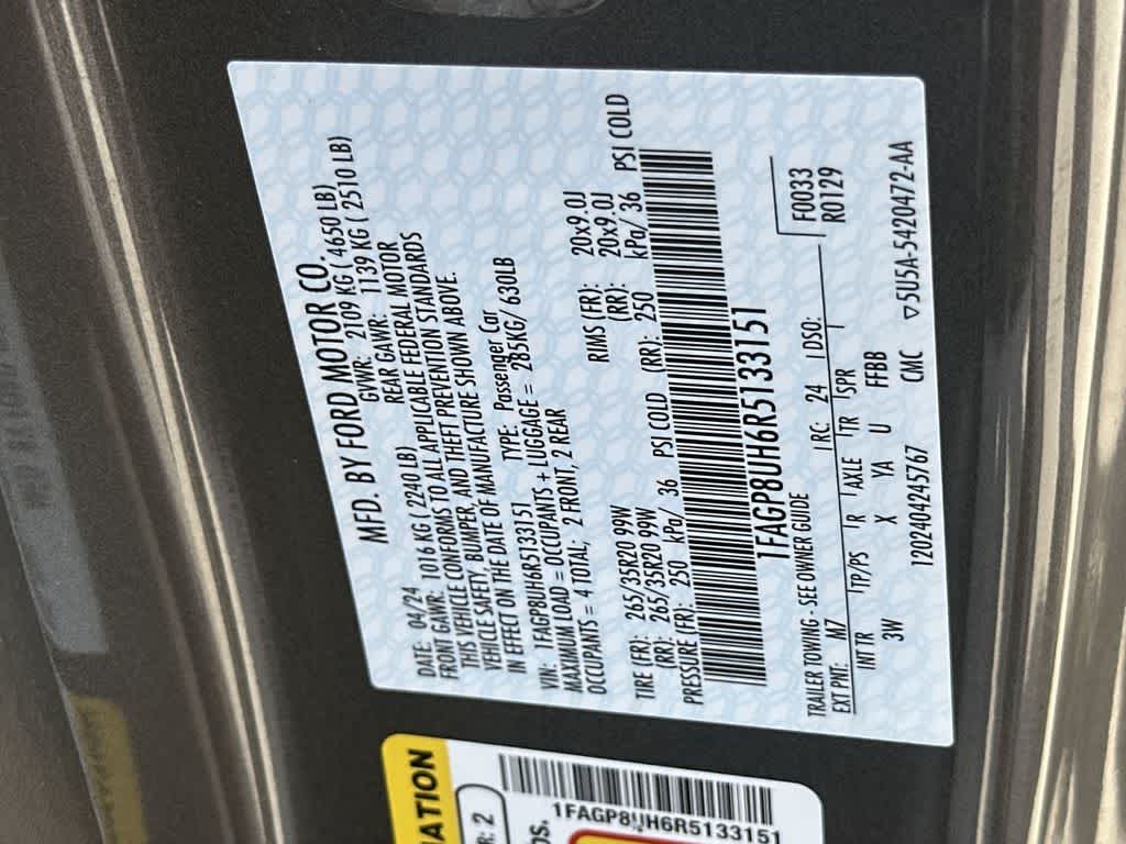 2024 Ford Mustang EcoBoost Premium