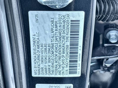 2025 Honda Accord LX