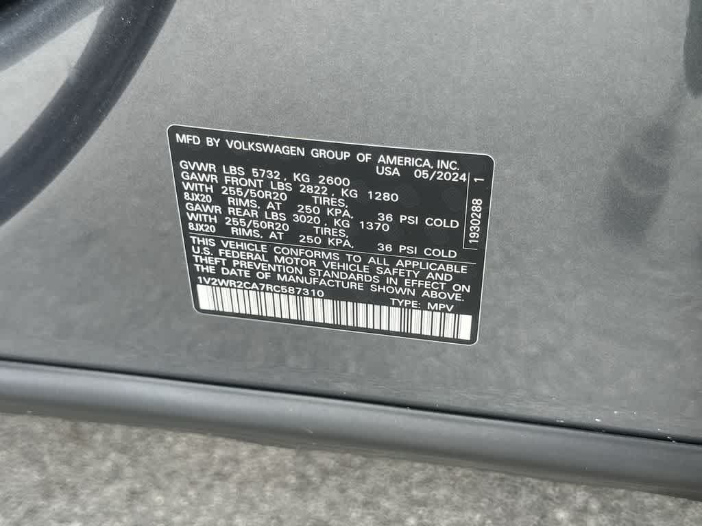 2024 Volkswagen Atlas 2.0T SE w/Technology