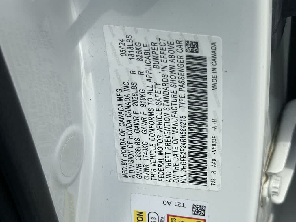 2024 Honda Civic LX