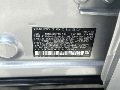 2025 Honda HR-V EX-L