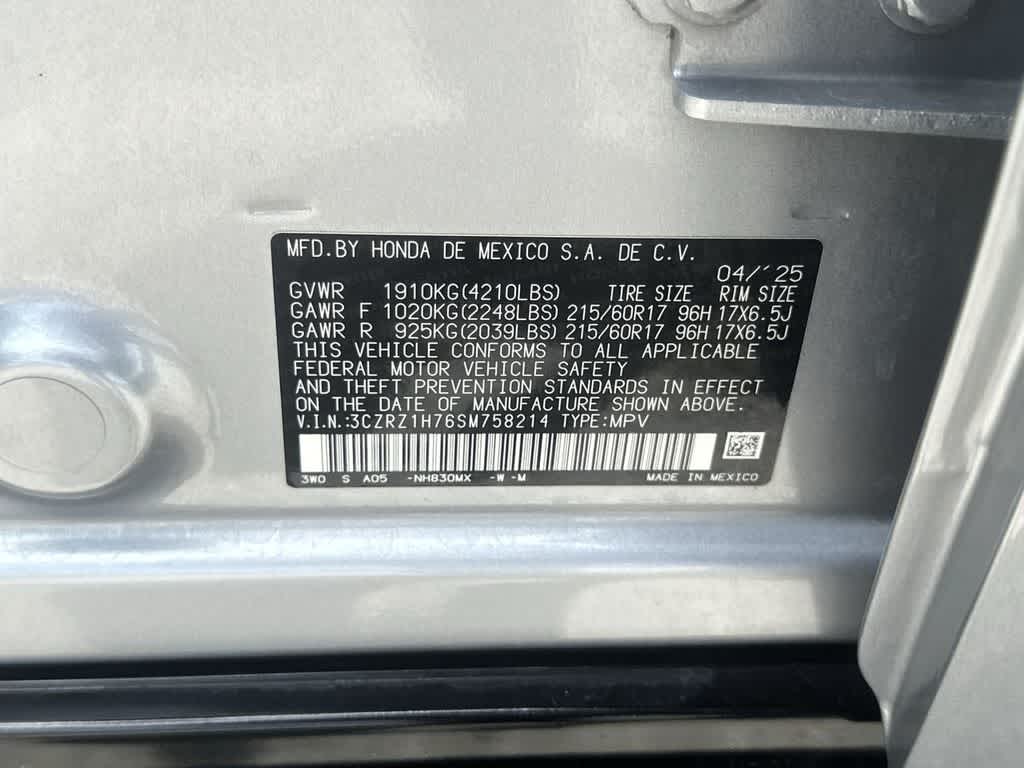 2025 Honda HR-V EX-L