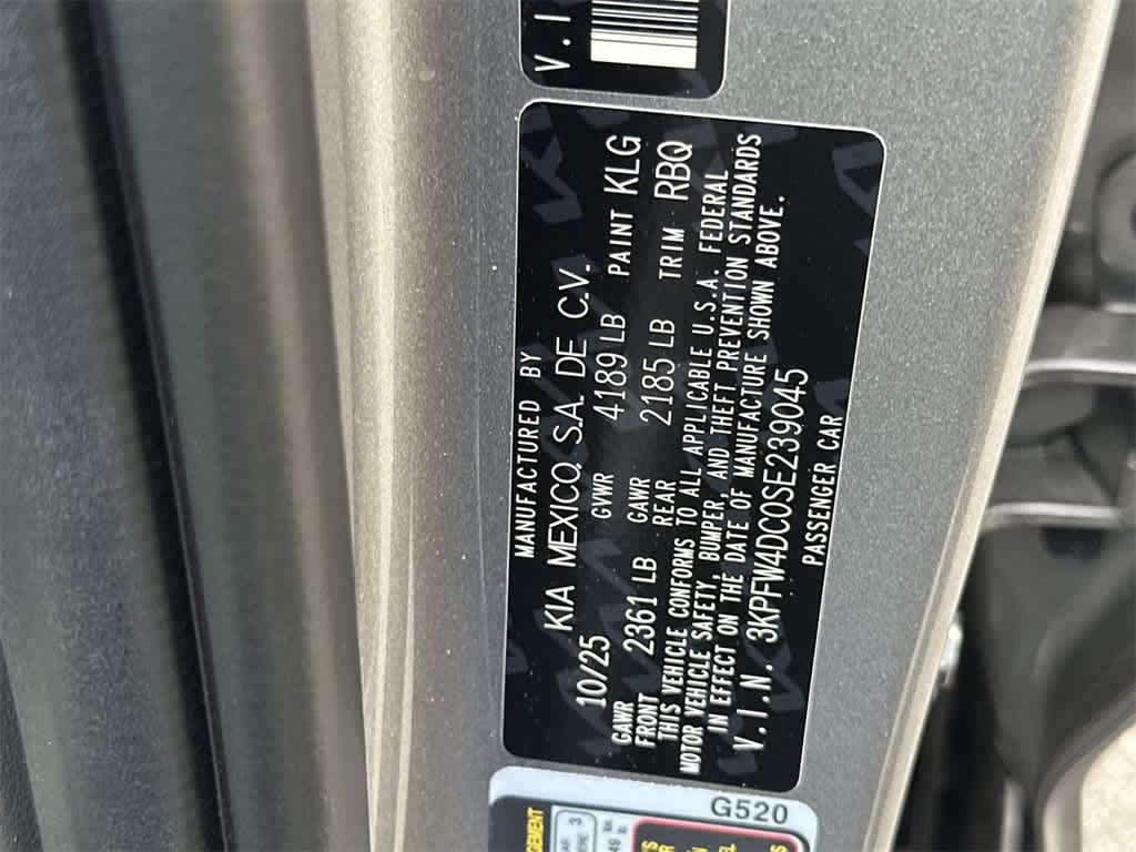 2025 Kia K4 GT-Line Turbo