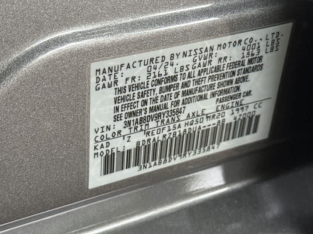 2024 Nissan Sentra SR