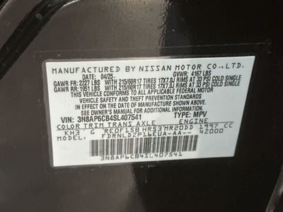 2025 Nissan Kicks SV