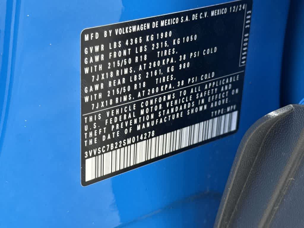 2025 Volkswagen Taos SE