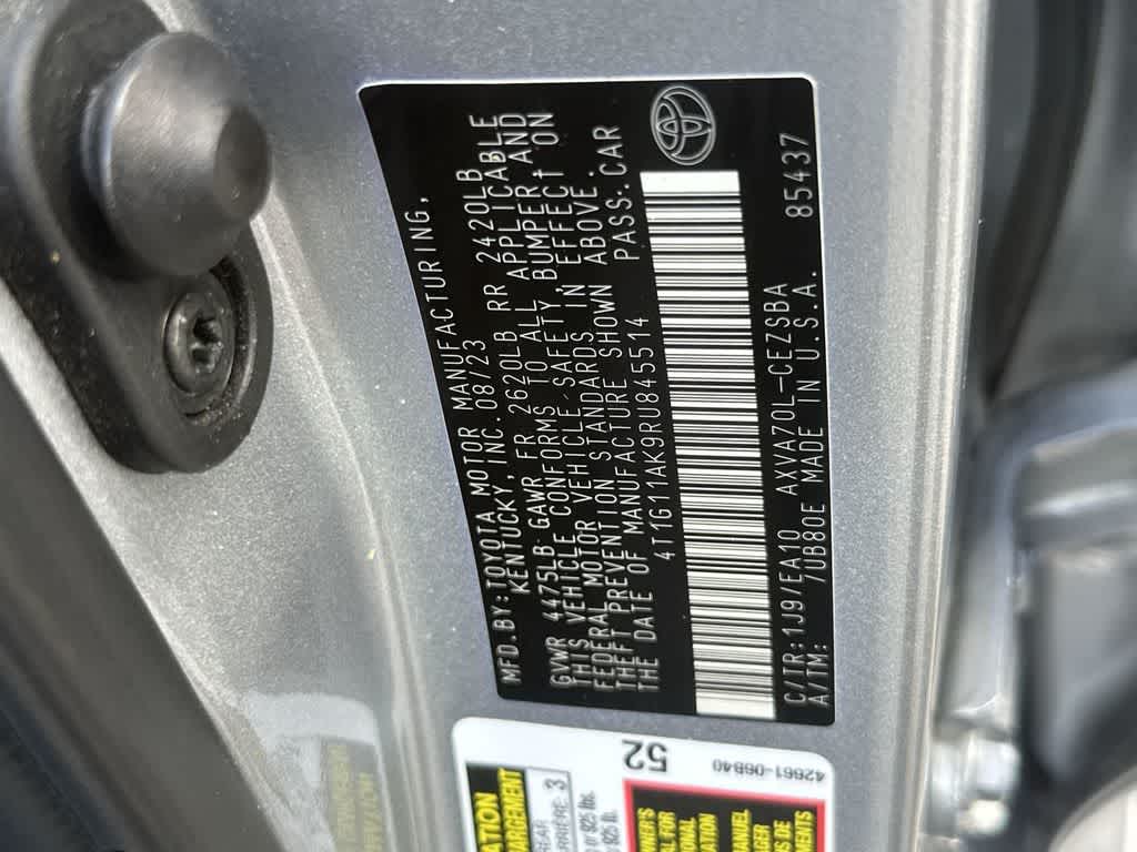 2024 Toyota Camry SE