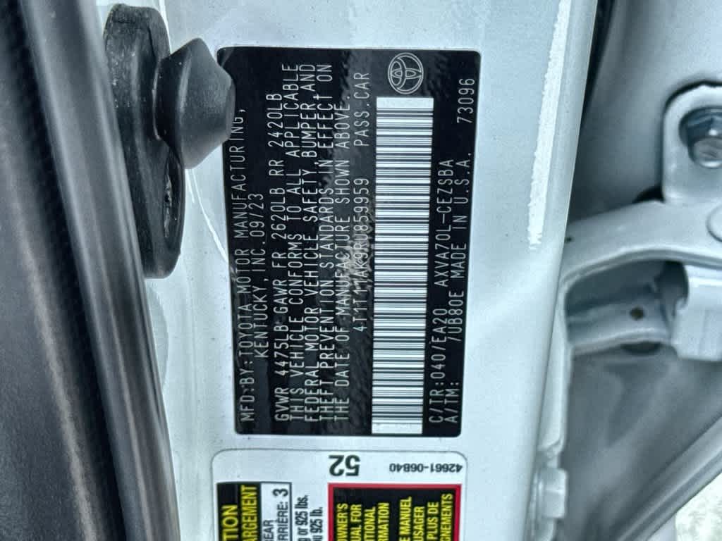 2024 Toyota Camry SE