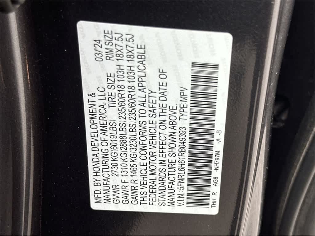 2024 Honda Odyssey EX-L