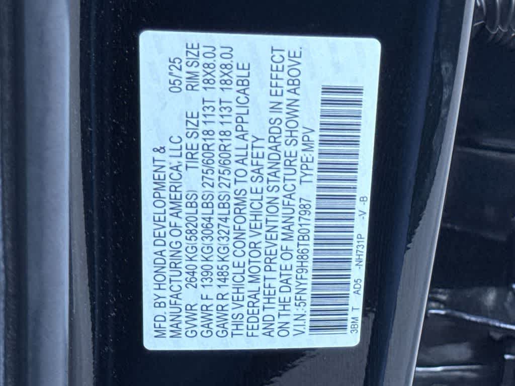 2026 Honda Passport TrailSport Elite