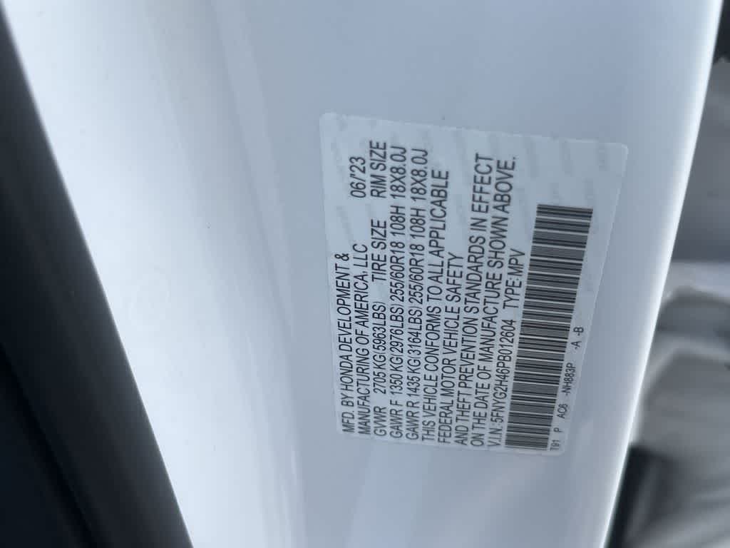 2023 Honda Pilot EX-L 8 Passenger