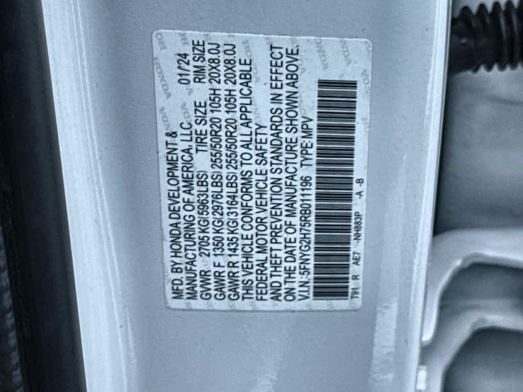 2024 Honda Pilot Touring