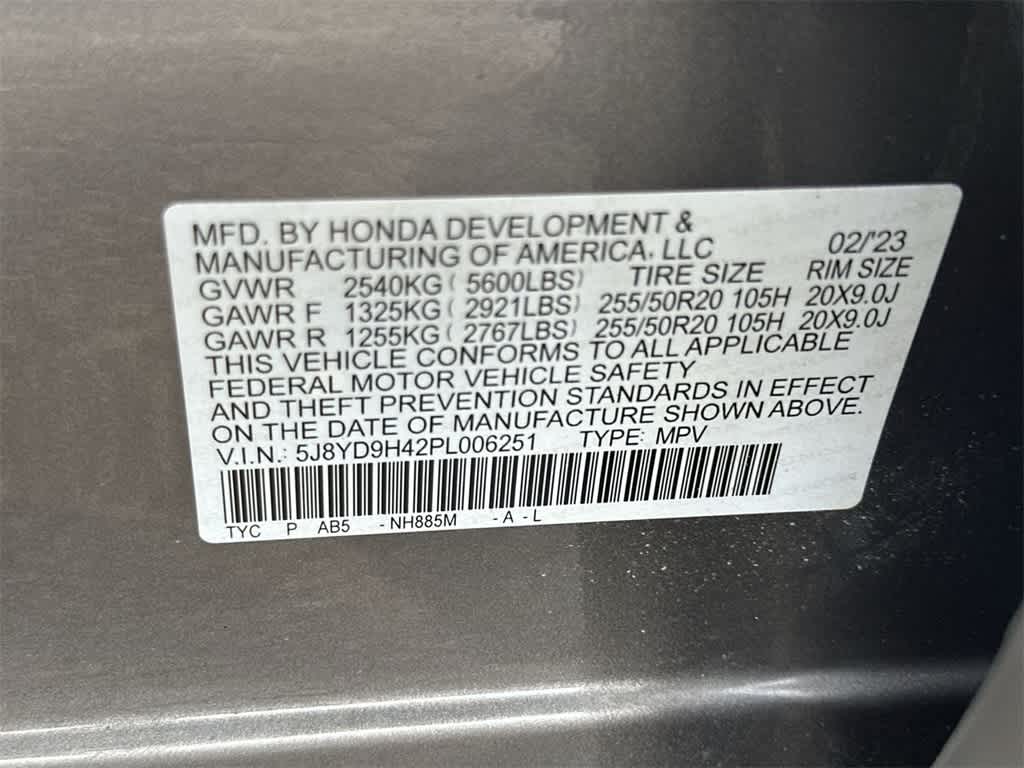 2023 Acura MDX w/Technology Package