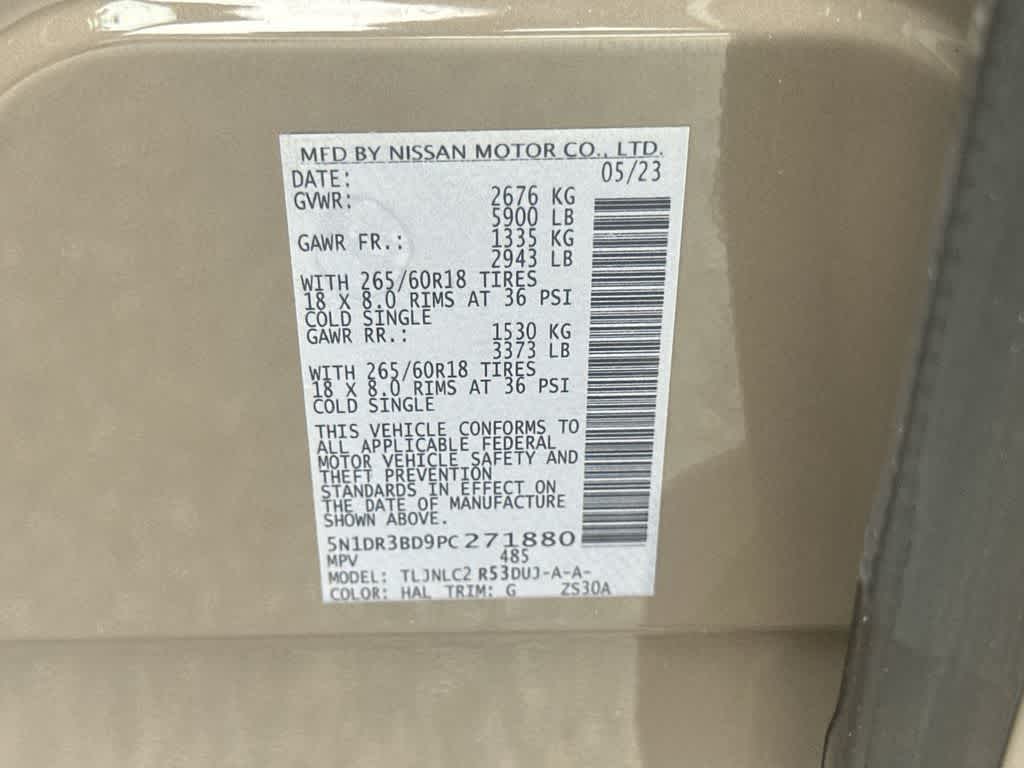 2023 Nissan Pathfinder Rock Creek