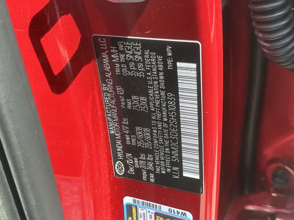 2025 Hyundai Tucson SEL Convenience