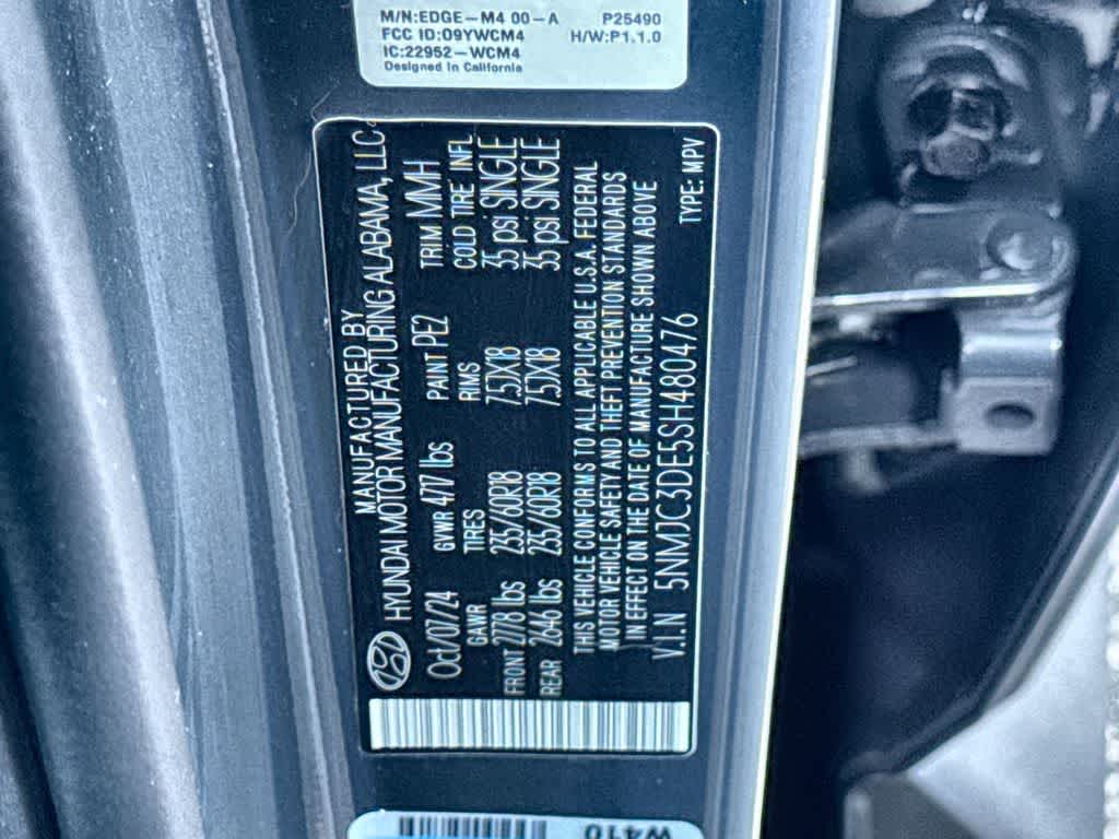 2025 Hyundai Tucson SEL Convenience