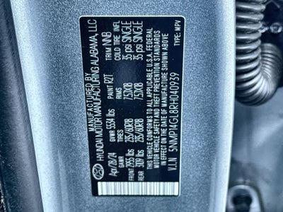 2024 Hyundai Santa Fe SE