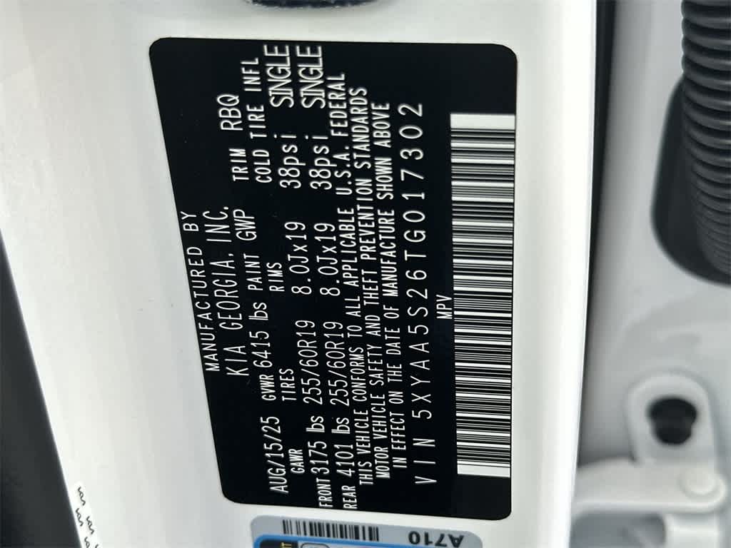 2026 Kia EV9 Light Short Range