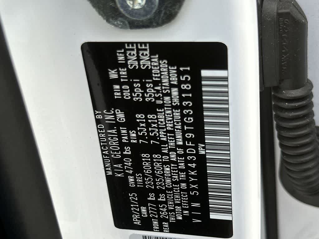 2026 Kia Sportage SX