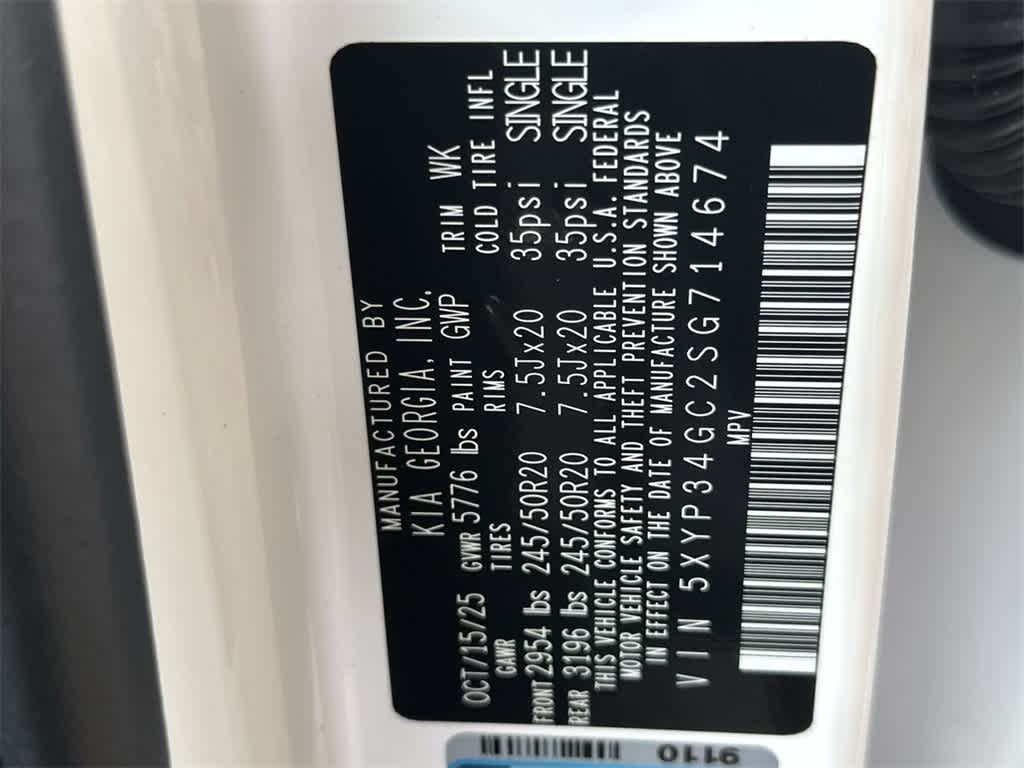 2025 Kia Telluride EX