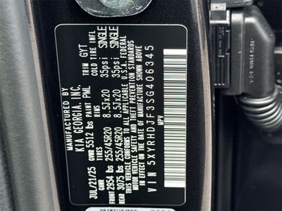 2025 Kia Sorento X-Line EX