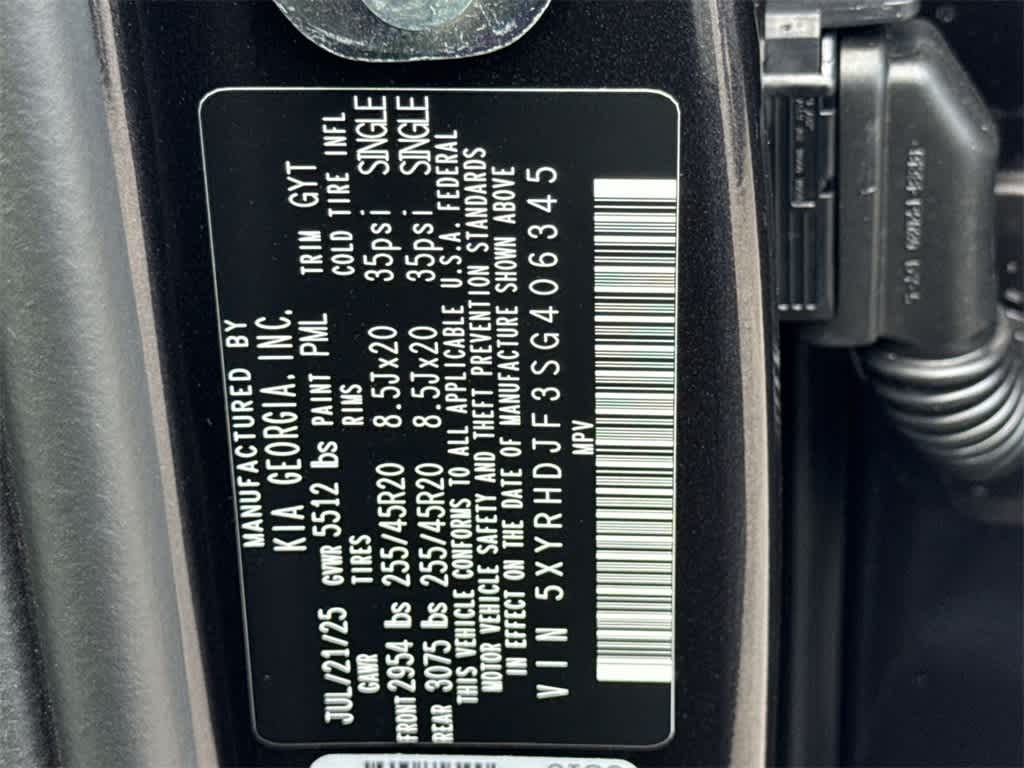 2025 Kia Sorento X-Line EX