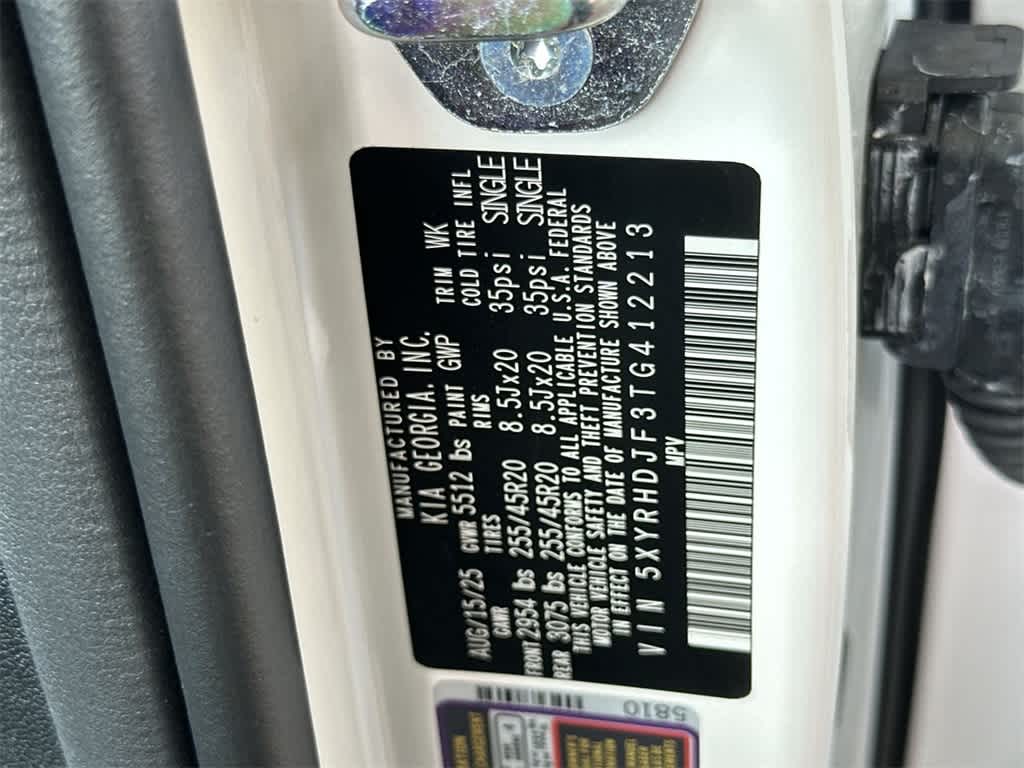 2026 Kia Sorento X-Line EX