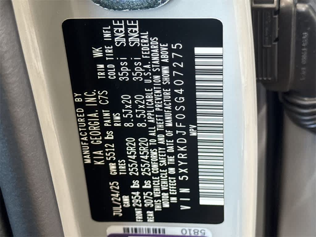 2025 Kia Sorento X-Line SX Prestige