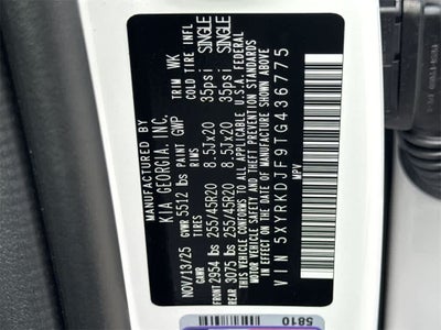 2026 Kia Sorento X-Line SX