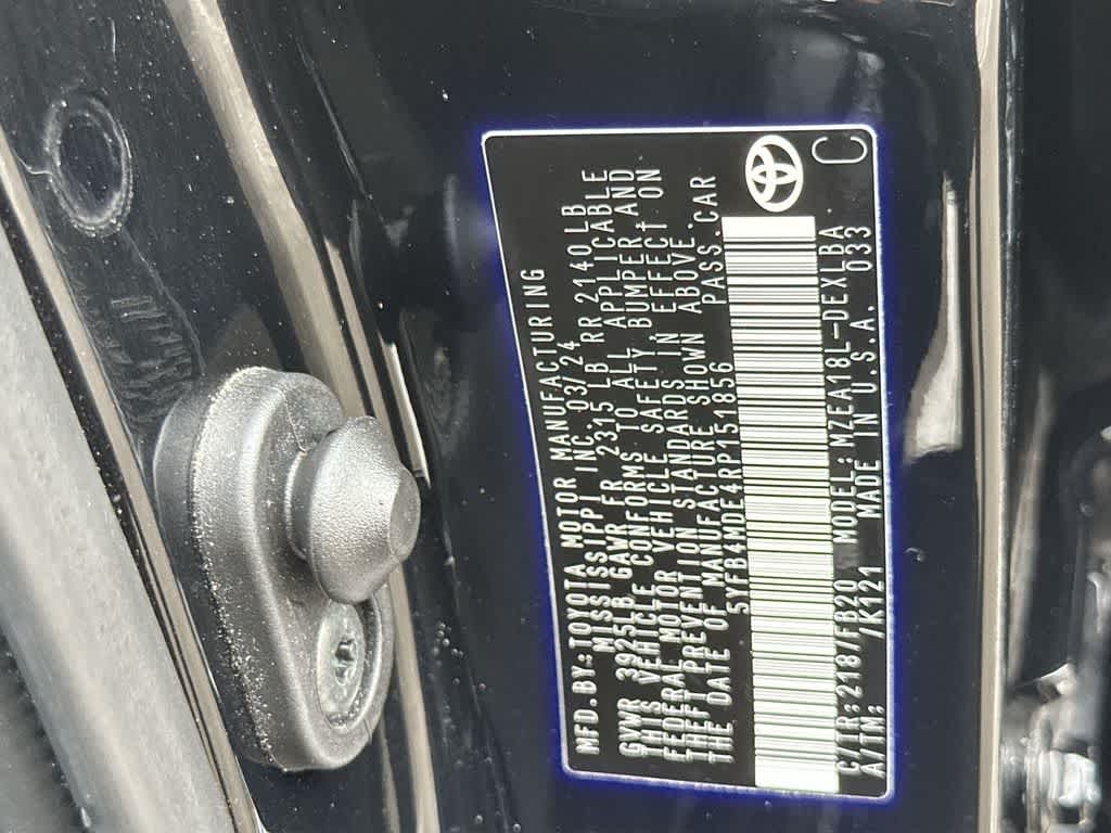 2024 Toyota Corolla LE