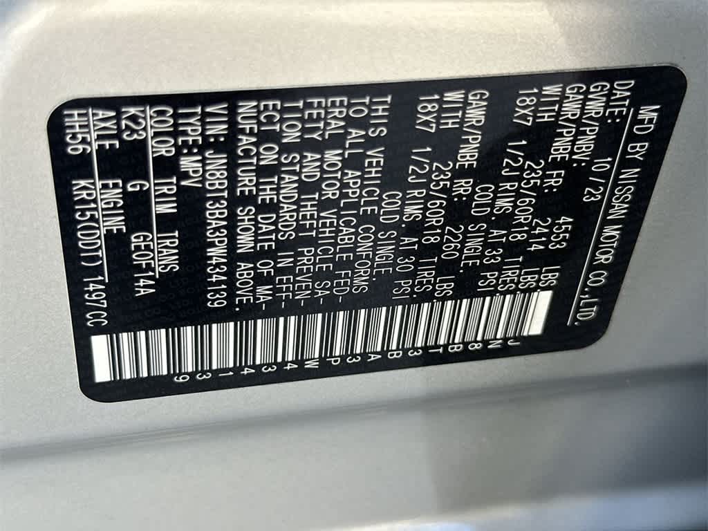 2023 Nissan Rogue SV