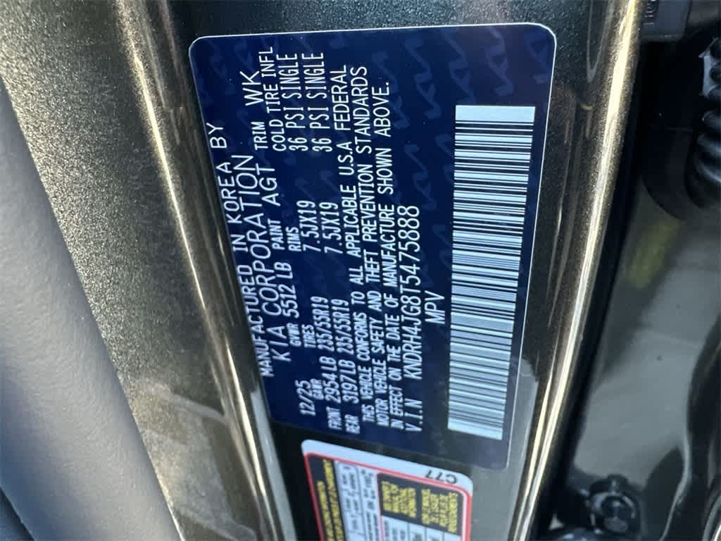 2026 Kia Sorento Hybrid EX