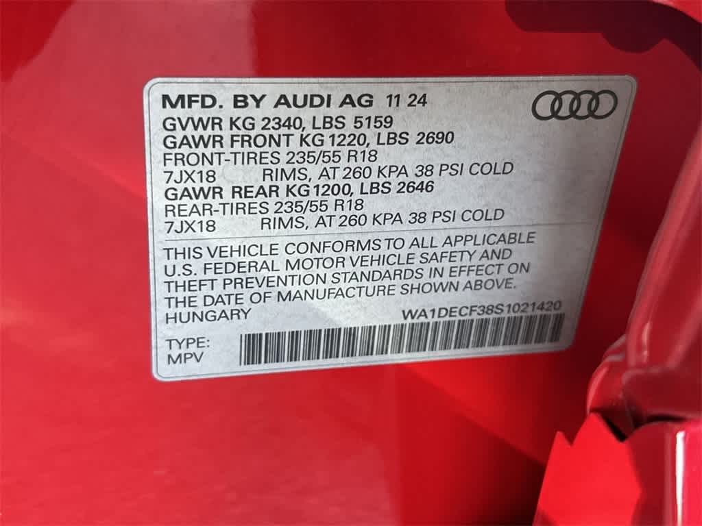 2025 Audi Q3 S line Premium