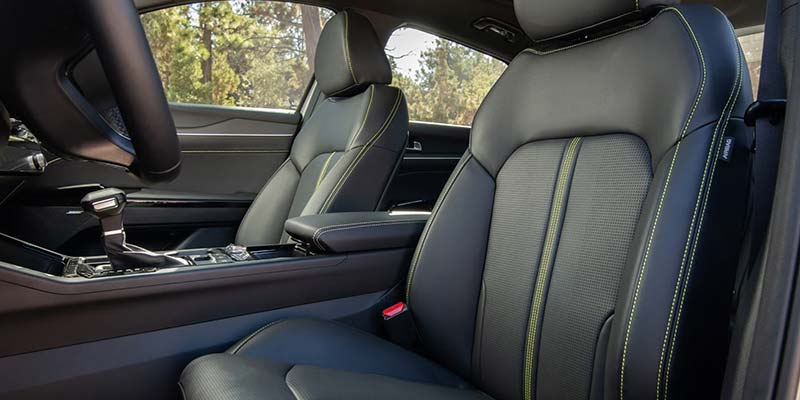 2026 Kia K5 interior with premium front seats