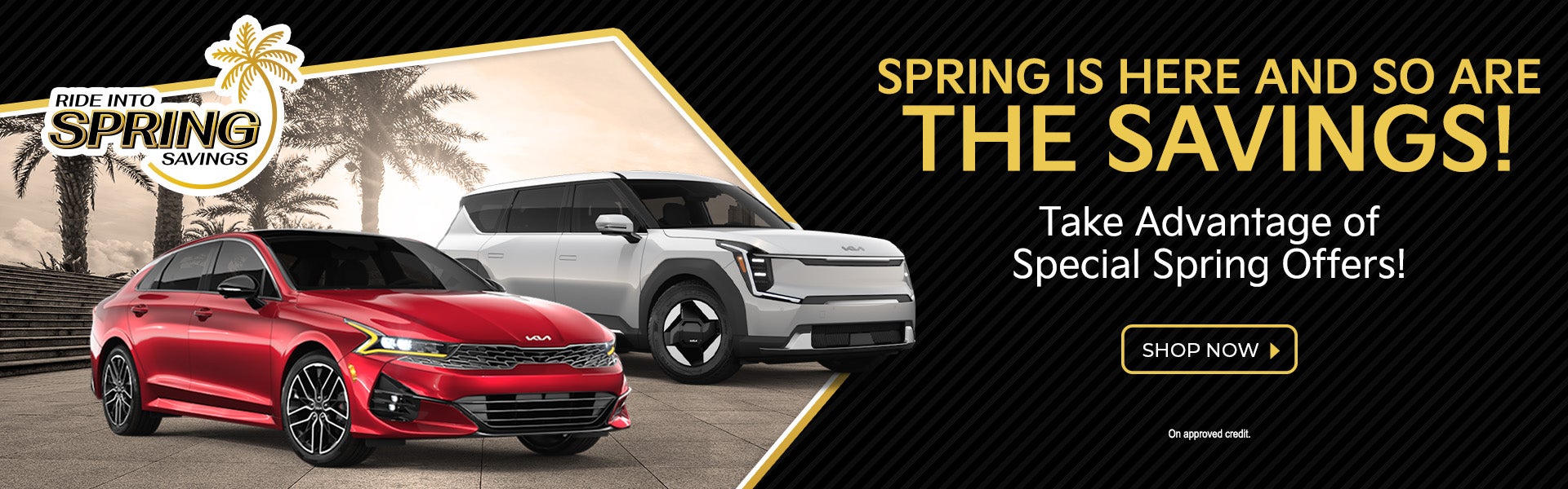 Ride into Spring Savings