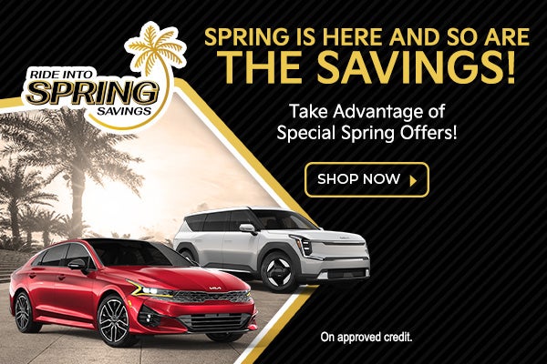 Ride into Spring Savings