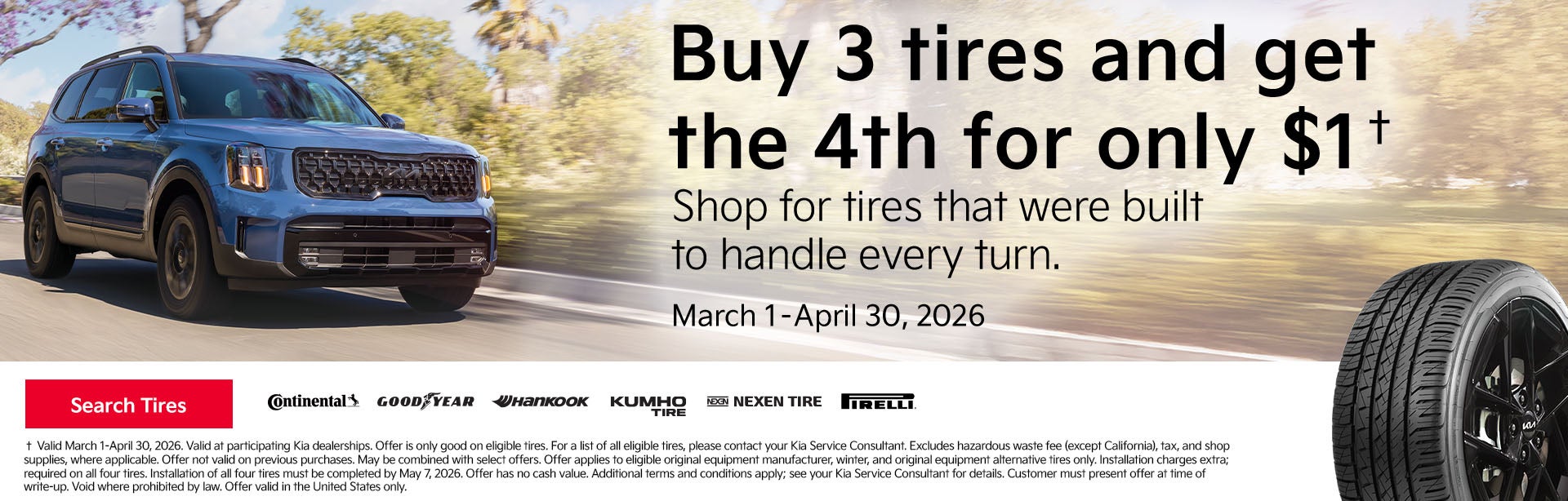 Buy 3 Tires