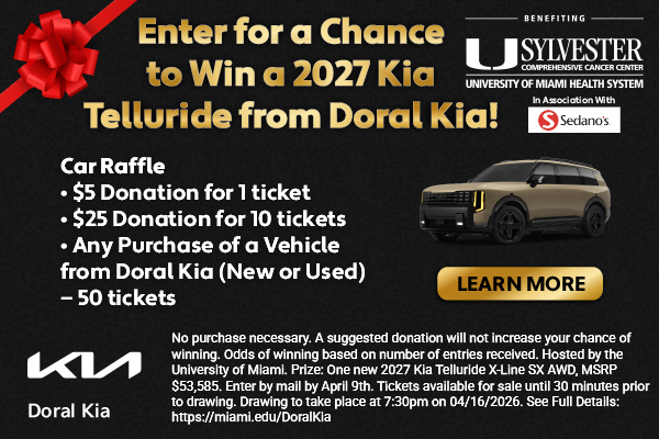 enter for a chance to win a 2027 Telluride