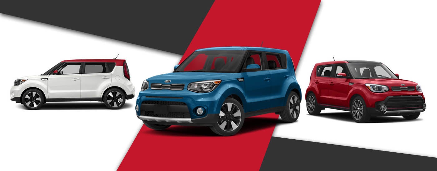 Kia Soul mutiple colors